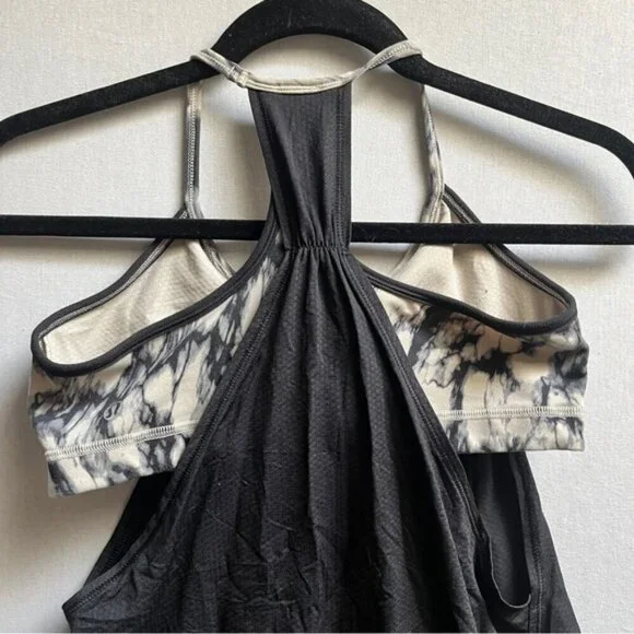 Lululemon Athletica no limit built in sports bra tank top Sz S - Picture 3 of 6